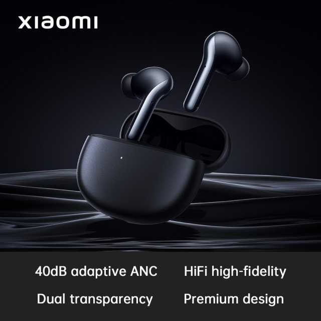 New Xiaomi Earphone 3 Pro Mi Wireless Headphones TWS BT 5.2 40dB Noise Reduction Earbuds