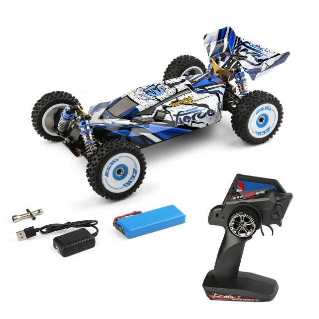 Wltoys 124017 1/12 V2 Brushless E- RC Car 75km/H High Speed Metal Chassis RC Car