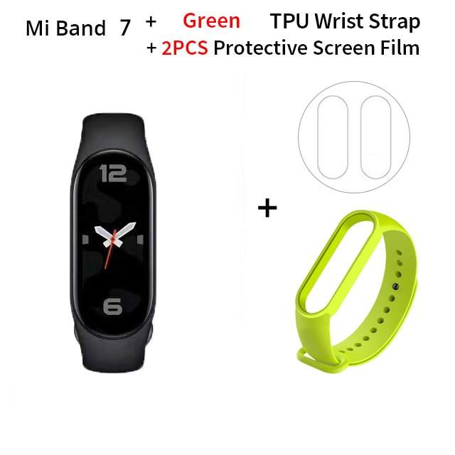 New Xiaomi Mi Band 7 Smart Watch Bracelet 1.62" AMOLED Screen Blood Oxygen Fitness Tracker