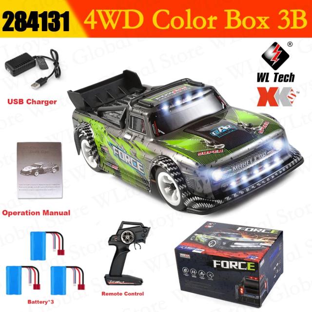 WLtoys 284131 Racing RC Car 30 KM/H 2.4G 1/28 Drift Remote Control Xmas Kids Toy