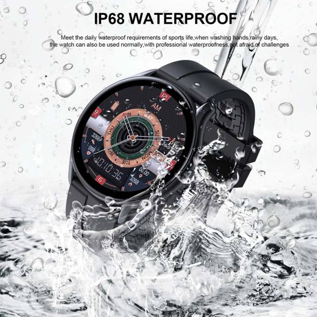 New SENBONO MAX9 Smart Watch Men 1.32 inch Full Touch Screen Sport Fitness IP68 Waterproof