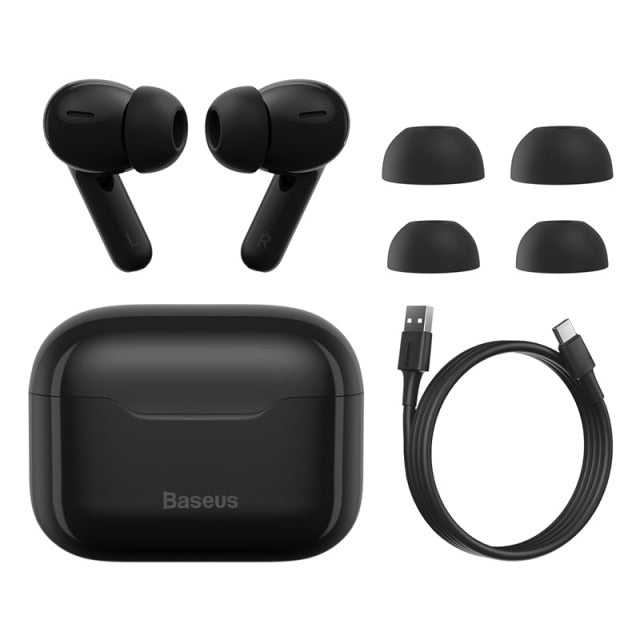 Baseus S1 ANC Active Noise Cancelling Bluetooth 5.1 Earphone TWS True Wireless