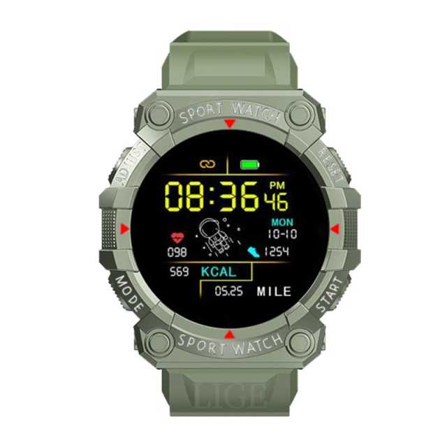 LIGE New Sport Smart Watch Men Women Heart Rate Blood Pressure Fitness Tracker Sports Bracelet