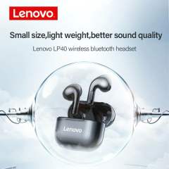 New Lenovo LP40 TWS Bluetooth 5.0 Earphones Wireless headphones Waterproof Earbuds