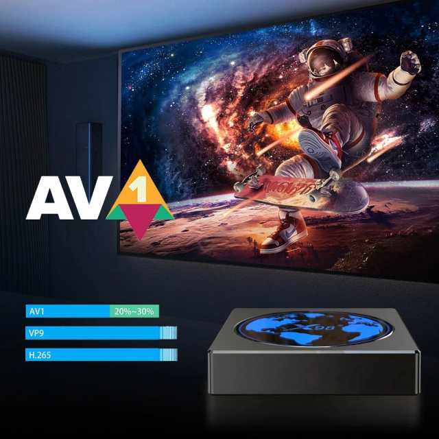 VONTAR X98mini Amlogic S905W2 TV Box Android 11 Support AV1 Wifi BT Youtube Media Player Set Top Box