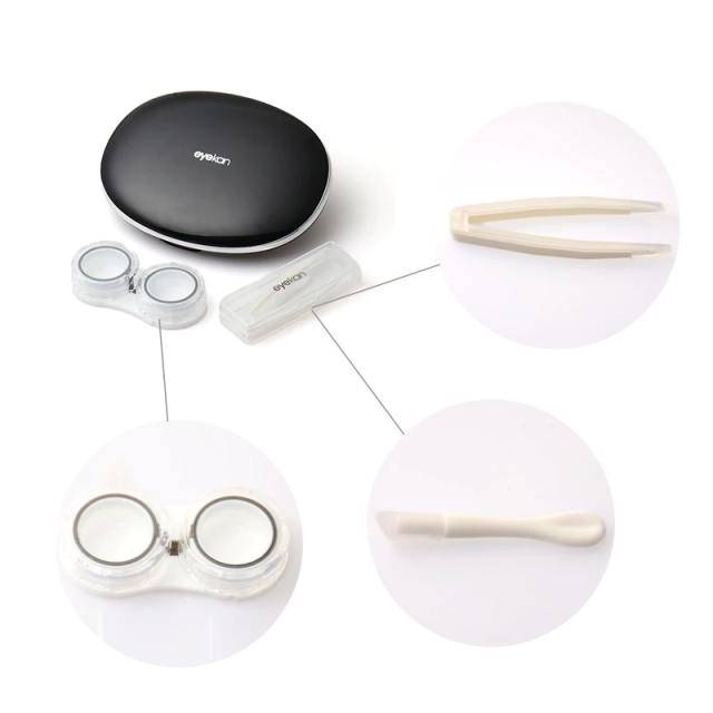 Magnetic Induction Contact Lens Case Slim Design Contact Lenses Case Eye Contacts Case