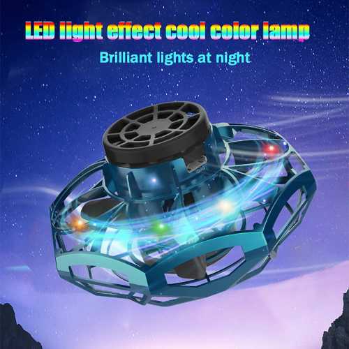 Mini UFO Drone Flying Ball Toy Control Using Hand Gestures LED IR Magic Sensor