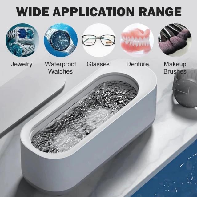 Ultrasonic Cleaning Machine Contact Lens Cleaning Machine Jewelry Oil Stain Vibrating Cleaner Sonic