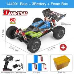 WLtoys 144001 2.4G Racing RC Car 70KM/H 4WD Electric High Speed Car Off-Road Drift Remote Control