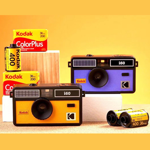 2024 New Kodak i60 35mm Film Camera Retro Film Camera NonDisposable Camera Strap Flash And Optional