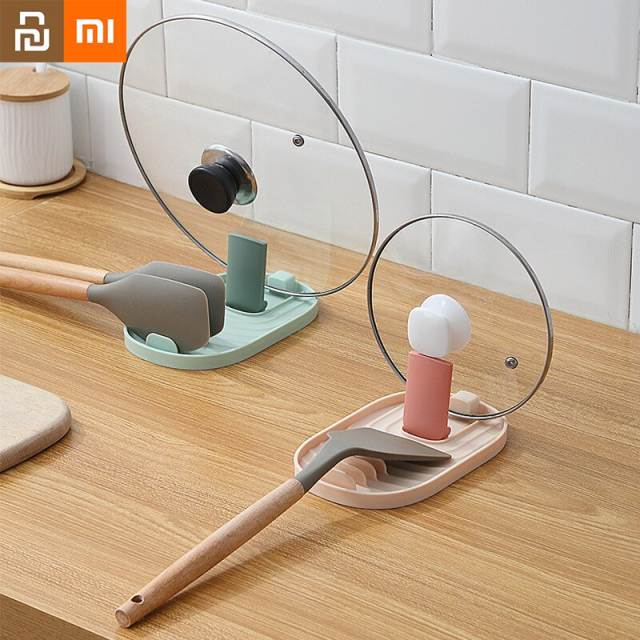 Xiaomi Kitchenware Storage Rack Pan Pan Lid Cover Rack Bracket Spoon Kitchen Gadget Storage Rack