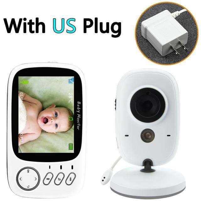 VB603 Wireless Video Color Baby Monitor with 3.2" LCD 2 Way Audio Talk