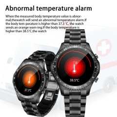 LIGE  New Men Smart Watch Full Touch Screen Sports Fitness Watch Waterproof