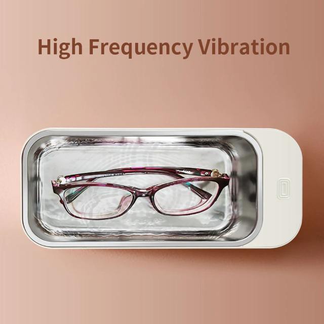 Portable Ultrasonic Glasses Cleaner Best Household Jewelry Ultrasonic Cleaning Machine
