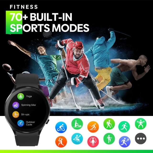 New Zeblaze GTR 3 Smart Watch IPS Display Voice Calling 24H Health Monitor 240+ Watch Faces 70+ Sports Modes