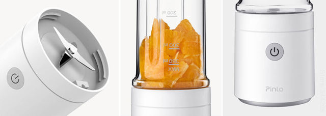 Xiaomi Pinlo Mini Blender Portable Juicer Mixer Electric Kitchen hand food processor quick juicing charging battery Fruit Cup
