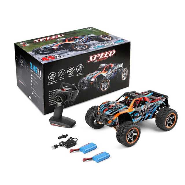 WLtoys 104009 1:10 2.4G Racing Remote Control Car 45KM/H 4WD Large Alloy Electric RC Car