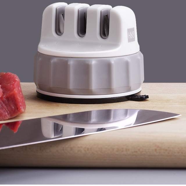 Xiaomi Mijia Mini Knife Sharpener One-handed Sharpening Super Suction Kitchen Sharpener Tool