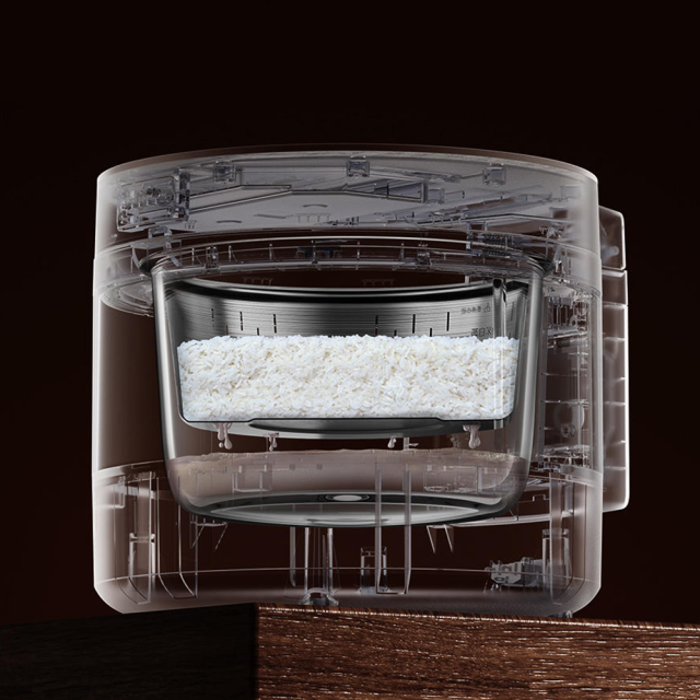 2023 New Xiaomi Mijia 4L Transparent Steam Electric Intelligent Rice Cooker