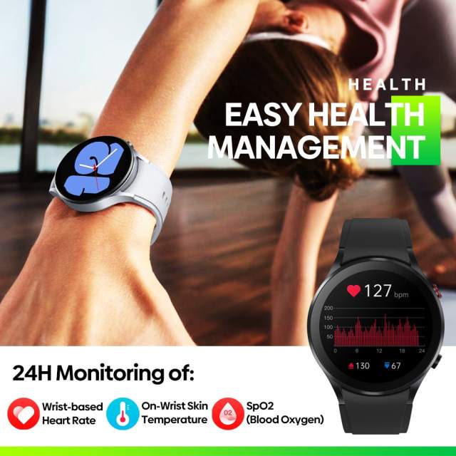 New Zeblaze GTR 3 Smart Watch IPS Display Voice Calling 24H Health Monitor 240+ Watch Faces 70+ Sports Modes