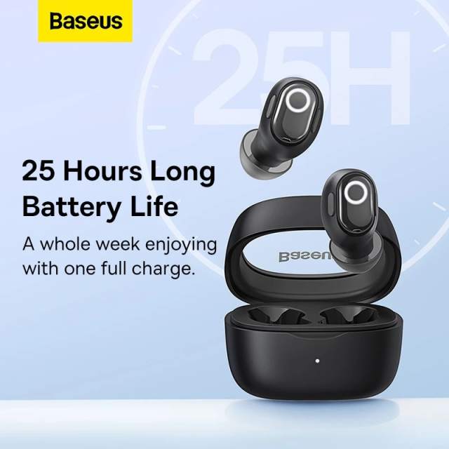 Baseus WM02 TWS Wireless Earphone Bluetooth 5.3 Headphone Headset True Wireless Earbuds