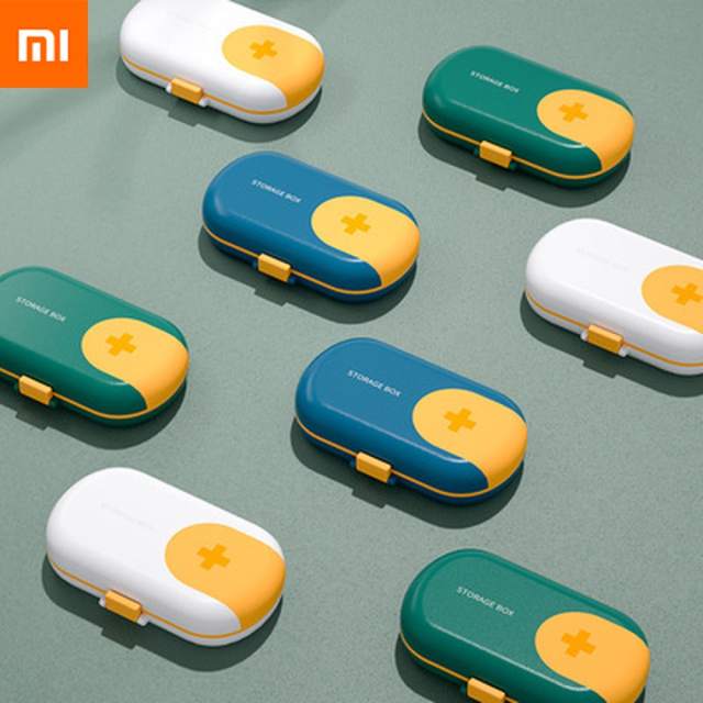 Xiaomi Portable Travel Pill box Plastic Medicine Storage Container