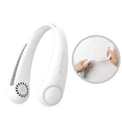 Beauty Portable Mini Fan Neckband Bladeless Lazy Neck Hanging Cooler Fan