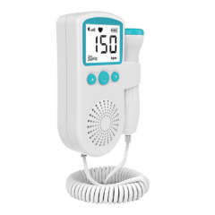 Fetal Doppler Detector Baby Heart Beat Rate Probe Prenatal Monitor Ultrasonic P3