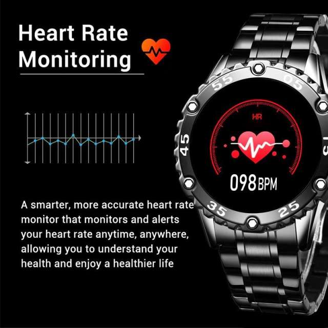 LIGE New Men Smart Watch And Women Sports Watch Blood Pressure Sleep Monitoring Fitness Tracker