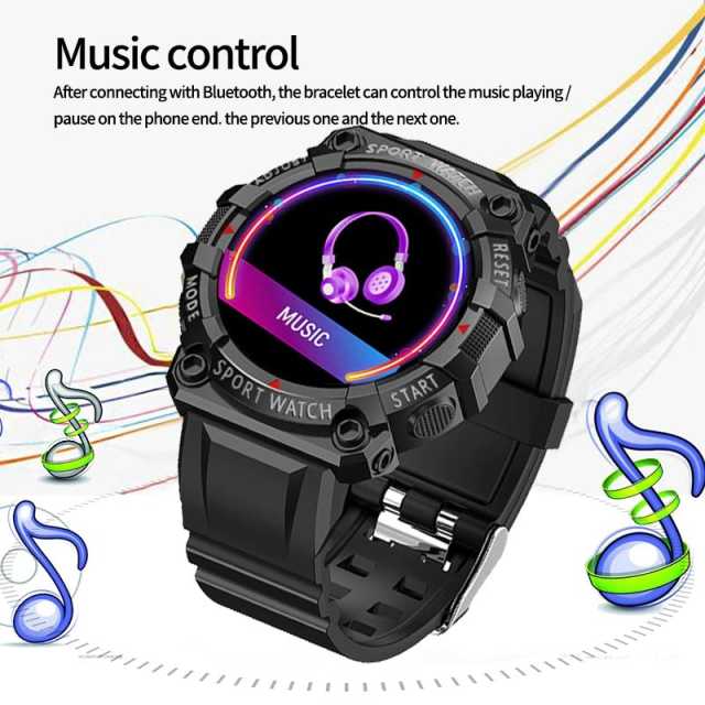 LIGE New Sport Smart Watch Men Women Heart Rate Blood Pressure Fitness Tracker Sports Bracelet