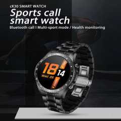 LIGE  New Men Smart Watch Full Touch Screen Sports Fitness Watch Waterproof