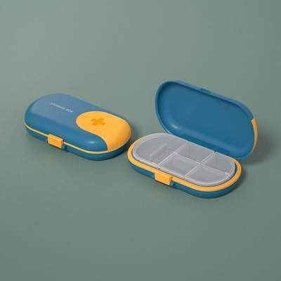 Xiaomi Portable Travel Pill box Plastic Medicine Storage Container