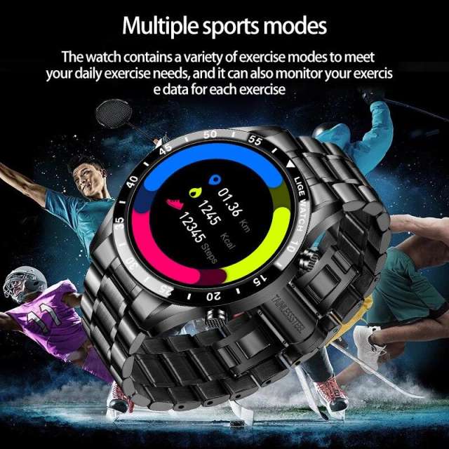 LIGE BW0189 Smart Watch Bluetooth Call Waterproof Sport Fitness Bracelet Smartwatch