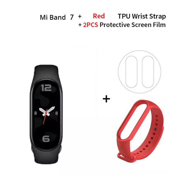 New Xiaomi Mi Band 7 Smart Watch Bracelet 1.62" AMOLED Screen Blood Oxygen Fitness Tracker