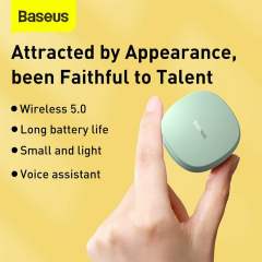 Baseus WM01 Bluetooth 5.0 Earbuds TWS Wireless Earphones with Microphone Headphones