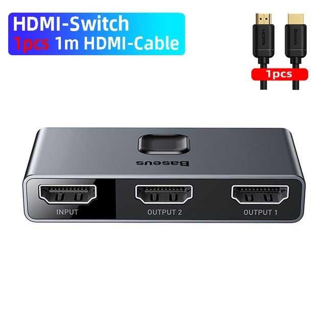 Baseus 4K HD Switch HDMI-compat Adapter