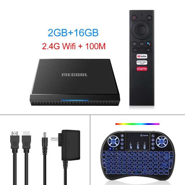 Mecool KM6 deluxe Wifi 6 Amlogic S905X4 Android 10.0 Google Certified 1000M Google Voice TV BOX