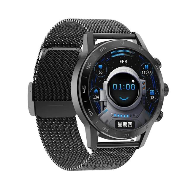 LIGE BW026 Luxury Smart Watch Men Make Call Full Colour Screen Waterproof Smartwatch