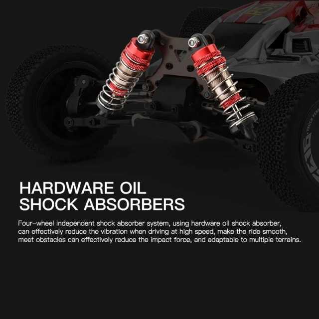 WLtoys 144001 2.4G Racing RC Car 70KM/H 4WD Electric High Speed Car Off-Road Drift Remote Control