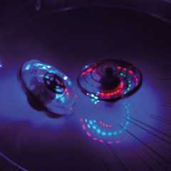 Mini UFO Drone Flying Ball Toy Control Using Hand Gestures LED IR Magic Sensor