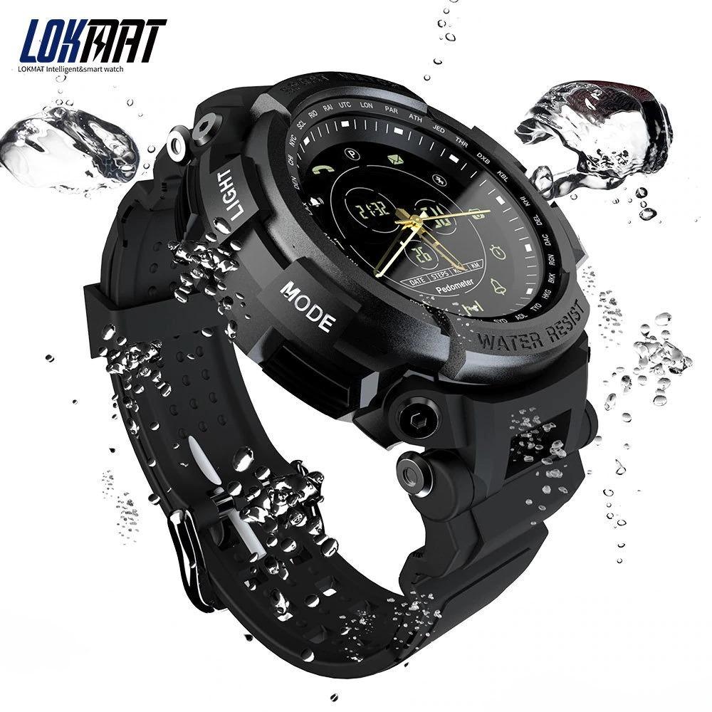 LOKMAT MK28 SmartWatch Sports 50m Waterproof Bluetooth Call