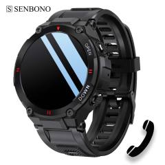 SENBONO MAX6 Smart Watch Men Sport Dial Call Fitness Tracker Blood Oxygen Waterproof Smartwatch