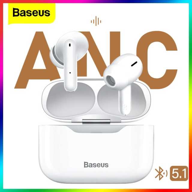 Baseus S1 ANC Active Noise Cancelling Bluetooth 5.1 Earphone TWS True Wireless