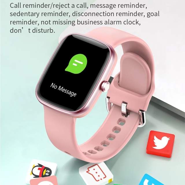 2023 LIGE Smart Watch Women Men Full Touch Bracelet Fitness Tracker Sports Watches Health Smart Clock Smartwatch Ladies