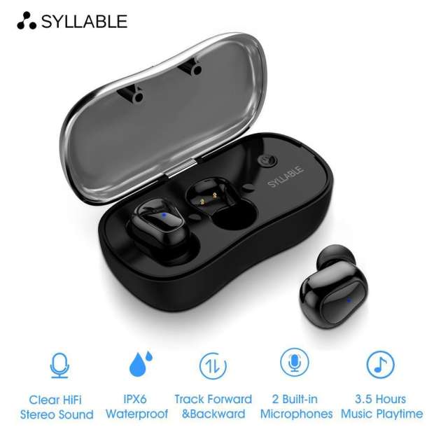 SYLLABLE D900P Bluetooth V5.0 TWS Earphone True Wireless Stereo