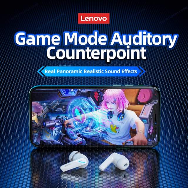 Lenovo GM2 Pro 5.3 Earphone Bluetooth Wireless Earbuds Low Latency Headphones With Mic