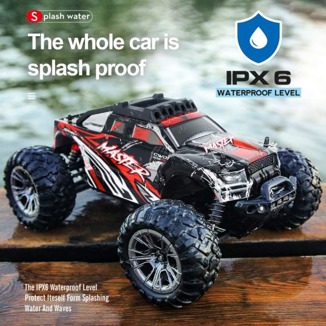 KF11 2.4G Off-Road RC Car 4WD 33KM/H Electric High Speed Drift Racing IPX6 Waterproof