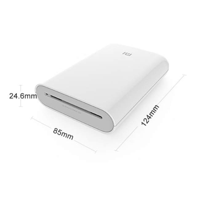 New Xiaomi Portable Mini Printer Mijia Mi ZINK Photo Pocket Printer AR Video Thermal DIY Color Print Sticker
