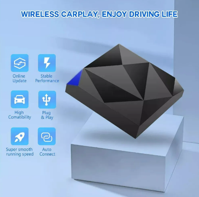 NEW Wireless Free Wire CarPlay USB Adapter Dongle for Apple iOS Car Cavigation Player