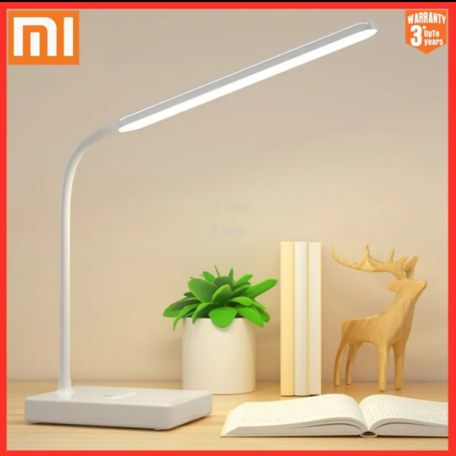XIAOMI LED Desk Lamp USB Rechargeable Foldable Eye Protection Touch Dimmable Reading Table Lamp